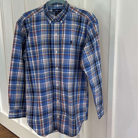 Ralph Lauren Other - Ralph Lauren Blue Plaid Button Down